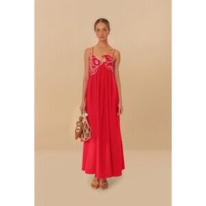 chinese dress ladies Red Fish Top Maxi Dress main image 0